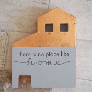 There is No Place Like Home Copper Gray House